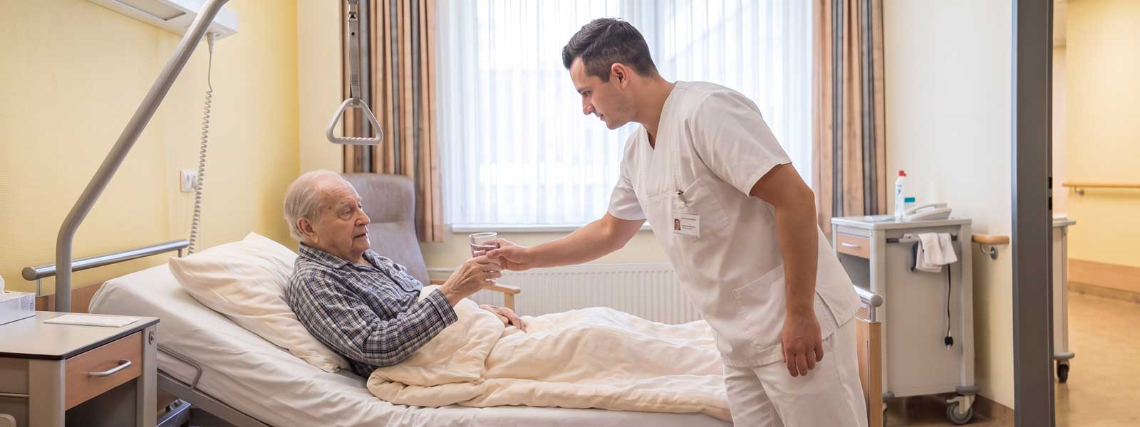 Geriatrische Versorgung in einem Altenheim